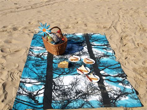Nuwzz Picnic Blanket Waterproof Extra Large Picnic Blanket And Bag Beach Cotton Blanket