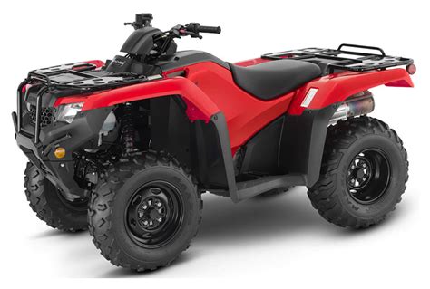 New 2022 Honda Fourtrax Rancher Red Atvs In Everett Pa