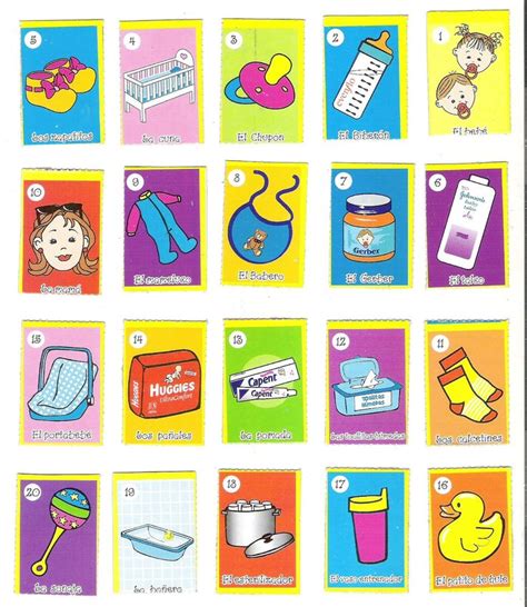 Best 25 Loteria Para Baby Shower Ideas On Pinterest Baby Showers En