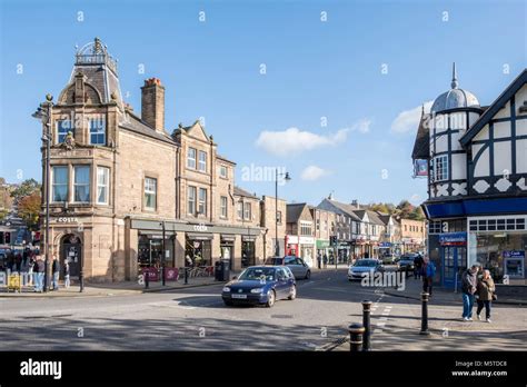 Matlock Town Centre Derbyshire England Uk Stock Photo Alamy