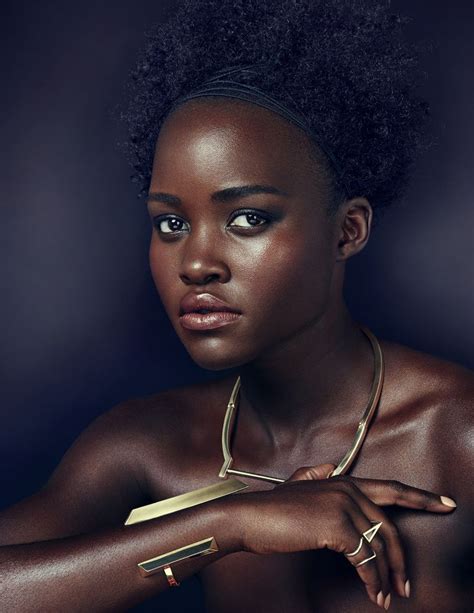 Lupita Nyongo In Elle Uk January 2016 By Kai Z Feng Beautiful Black