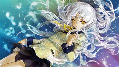 White Hair Anime Wallpapers Wallpaper Cave