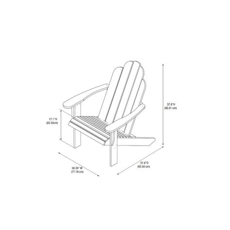 Adirondack Chair Drawing At Explore Collection Of