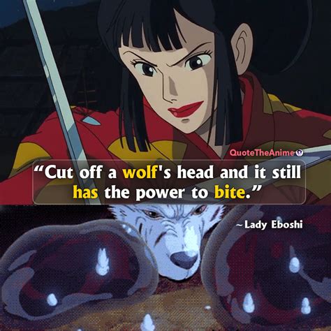 Princess Mononoke Quotes Lady Eboshi Quotes By Quotetheanime On