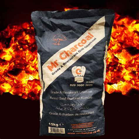 Mr Charcoal Barbecue Restaurant Grade Lumpwood Coal 15kg Kamado Joe