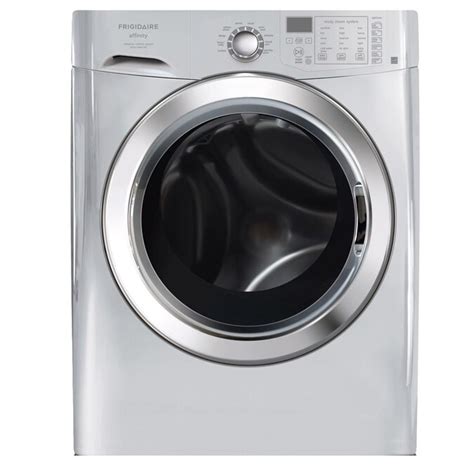 Frigidaire Affinity 38 Cu Ft Stackable Front Load Washer Classic Silver Energy Star In The