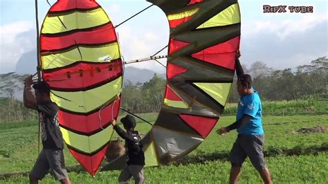 Gagal mengudara Layang-layang GAPANGAN SUPER BESAR saat lomba - YouTube