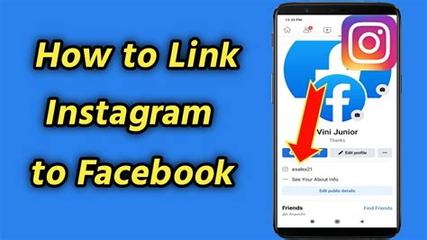 How To Link Instagram Account To Facebook Account Add Instagram Link