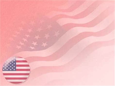 united states  america flag  powerpoint template