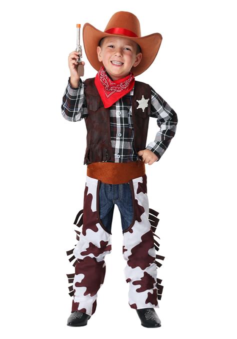 Western Sheriff Childrens Costume Dd3