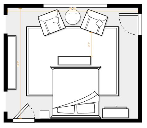 Comparison Average Standard Vs Master Bedroom Sizes Foyr