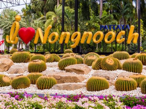 Nong Nooch Tropical Botanical Garden Pattaya Thailand Stock Photo