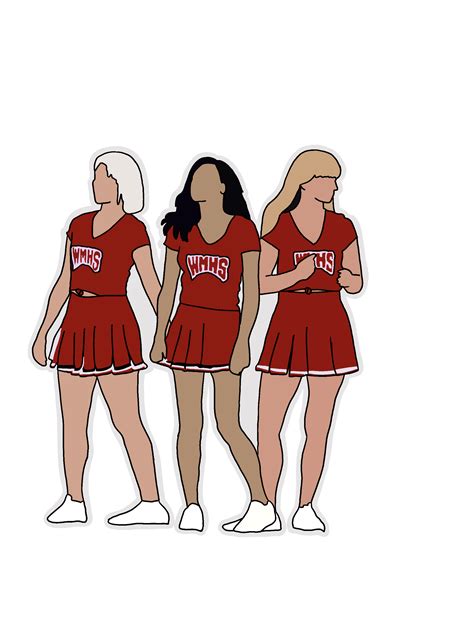The Unholy Trinity From The Last Season Of Glee Check Out My Redbubble For More Glee Cheerios