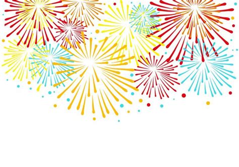 Download High Quality Fireworks Clipart Vector Transparent