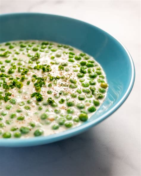 Creamed Peas Recipe Quick And Easy Kitchn