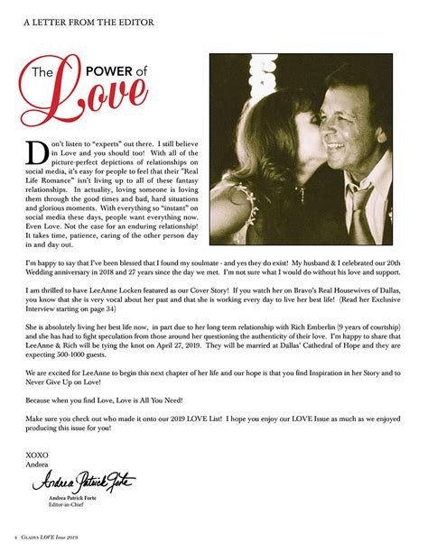 2019 Love Issue Editor S Letter Gladys Magazine