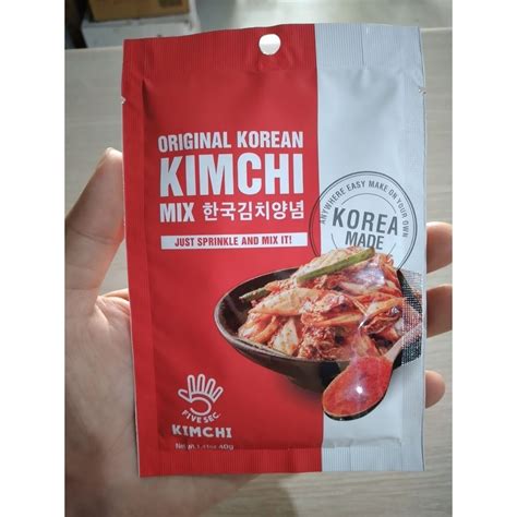 Combo 20 Gói Gia Vị Làm Kim Chi Hoàn Chỉnh Bột Gia Vị Muối Kimchi Hàn