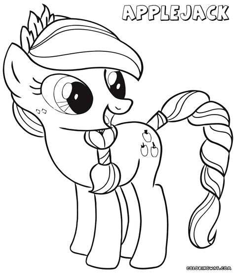 This color book was added on 2019 02 12 in my little pony coloring page and was printed 422 times by kids and adults. Applejack coloring pages | Coloring pages to download and ...
