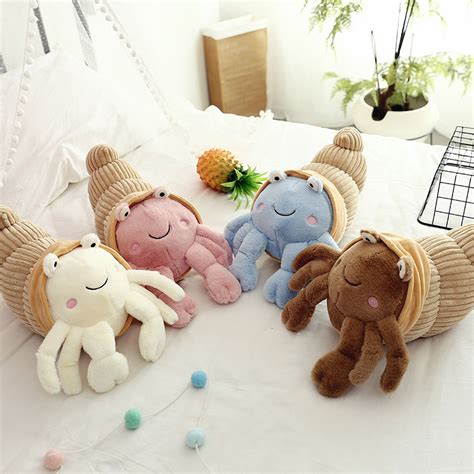 Hermit Crab Plush Toy Kaida Stuffed Animals