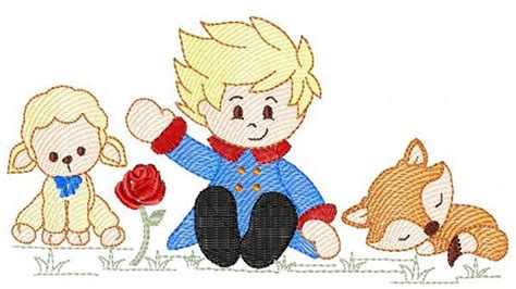 Little Prince Embroidery Designs Machine Embroidery Pattern Etsy
