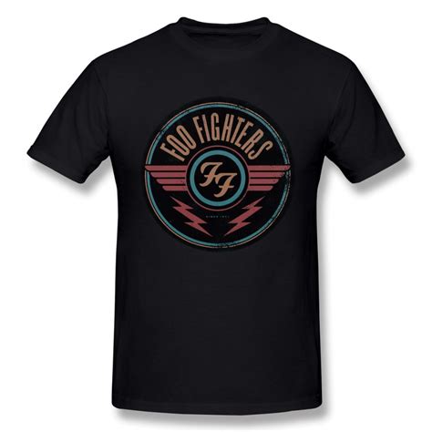 Foo Fighters Mens Basic Short Sleeve T Shirt Nov Men 0976 1599 Basic Shorts Shirts