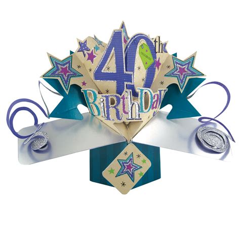 Check spelling or type a new query. 40th Birthday Pop-Up Greeting Card | Cards | Love Kates