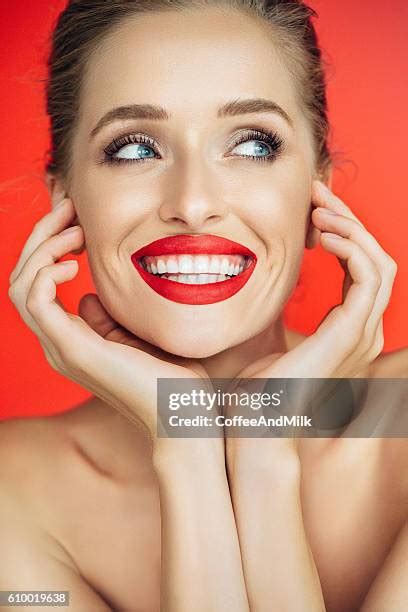 Studio Shot Of Young Beautiful Woman High Res Stock Photo Getty Images