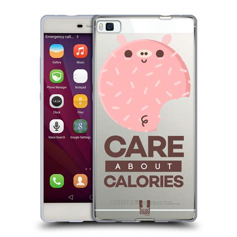 Head Case Designs Kawaii Animal Donuts Soft Gel Case For Huawei Phones