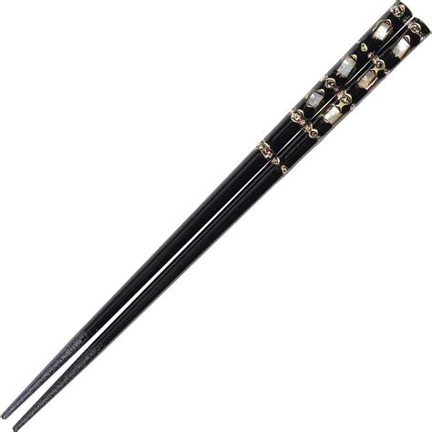 Wakasa Kai Lacquered Chopsticks Japanese Style Black Chopsticks