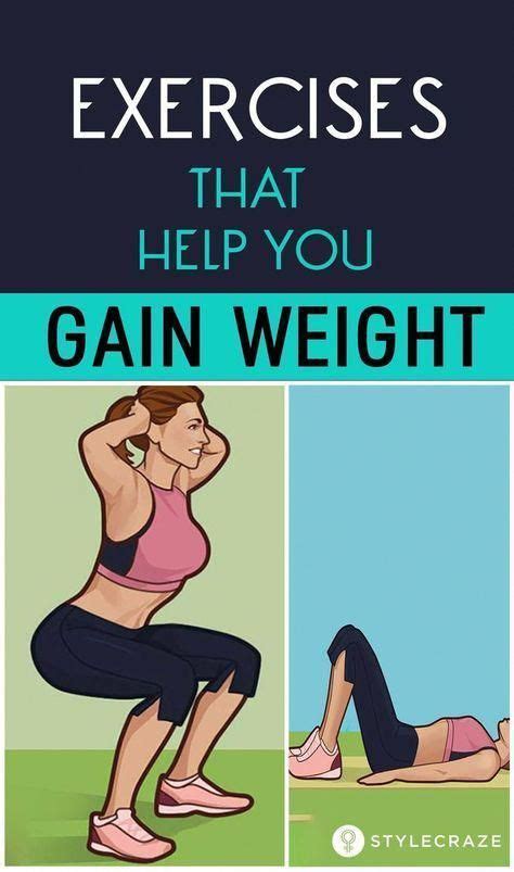 8 Exercises To Gain Weight And Muscle Mass Safely Weight Gain Workout Put On Weight Losing