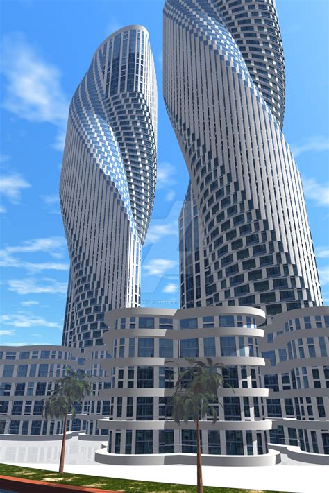Twisted Architecturetwisting Towers And Buildings By Waleedkarjah On