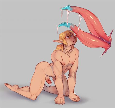 Rule 34 Breath Of The Wild Diphallism Gay Link Male Only Penis Sidon