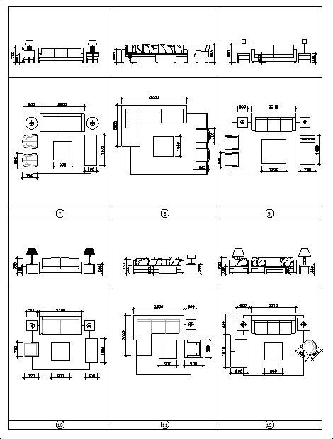 Best Sofa Blocks And Elevation Cad Files Dwg Files