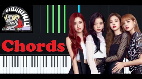 Blackpink How You Like That Piano Chords Left Hand Only Piano