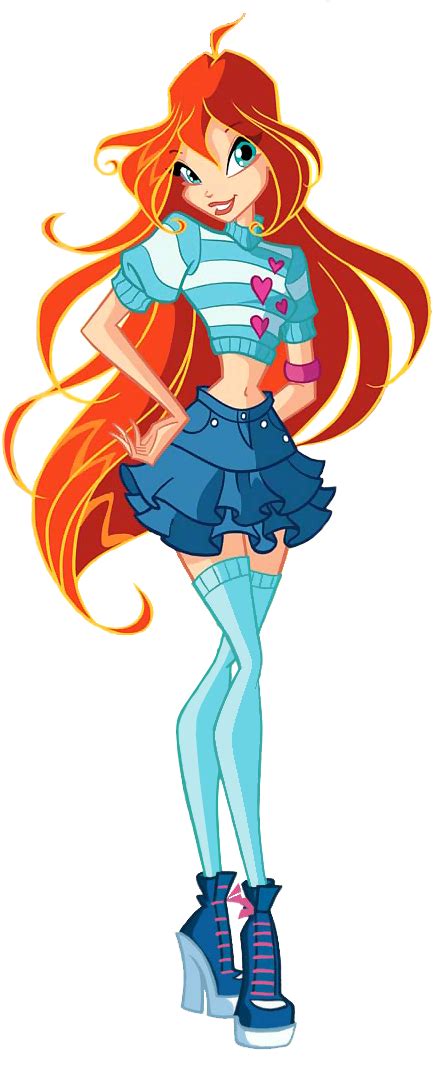 Bloom Is The Main Character In The Winx Club Series On 4kids And