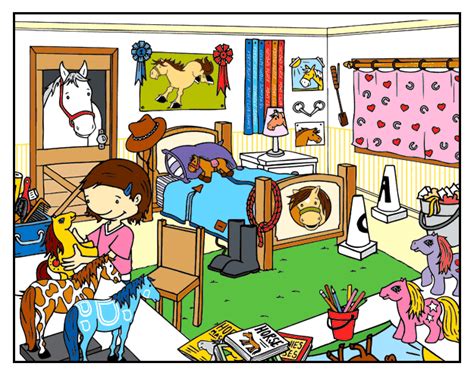 Tidy Up Your Bedroom Clip Art Library