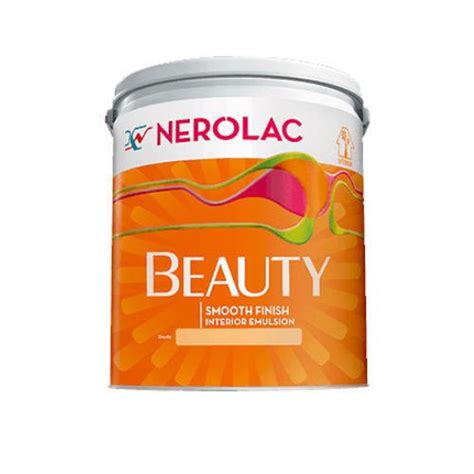 Nerolac Beauty Smooth Finish Interior Emulsion Paint Packaging Size