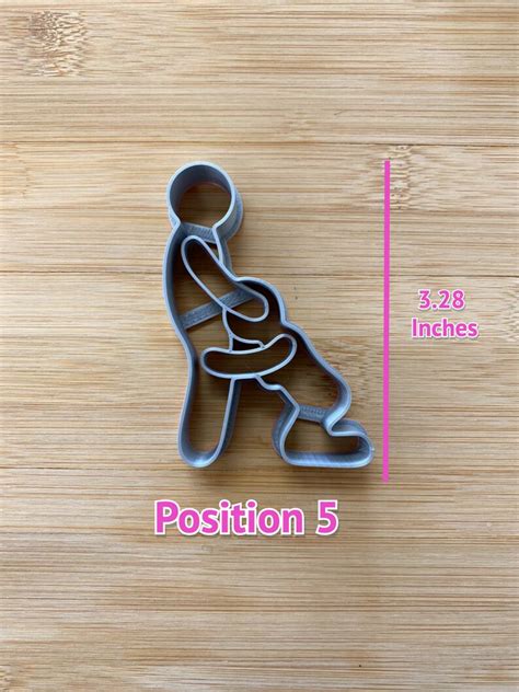 Set Of 5 Kama Sutra Sex Positions Cookie Cutters Adult Etsy