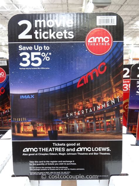 Not a credit or debit card. AMC Theatre Discount Movie Tickets