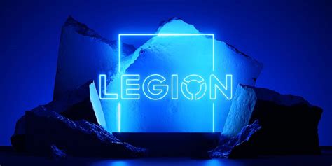 Free 4k Legion Wallpaper Blue Neon Lenovo Gaming Us