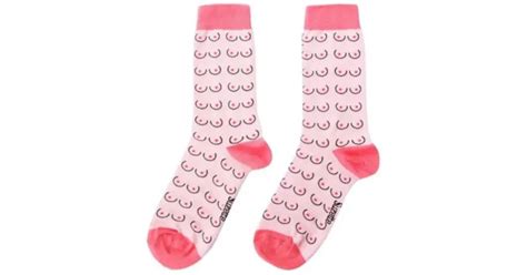 coucou suzette boobs socks in pink lyst