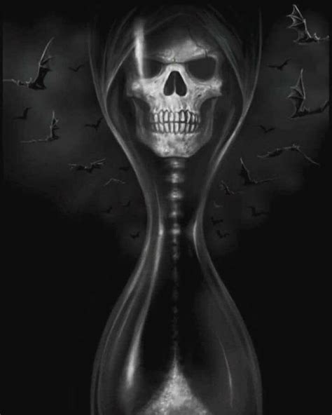 Pin By Nicholas Heiner On Grimm Reaper Hourglass Tattoo Grim Reaper