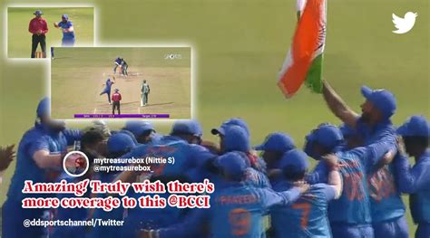 indian national blind cricket team s winning moment at t20 world cup wows netizens trending