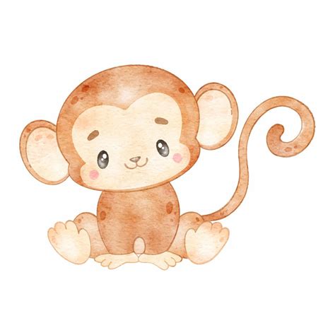 Những Bức Vẽ Ngộ Nghĩnh Của Drawing Cute Monkey đáng Yêu Nhất