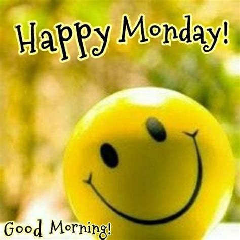 Happy Face Happy Monday Good Morning Quote Pictures Photos And Images