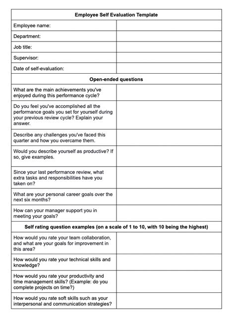 Employee Self Evaluation: Encourage Your Workforce to "Own Their Impact" (Template Included) | Zavvy