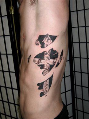 Cross rib tattoo with a genuine bible verse joshua 1:9. cross rib piece by theoretical-ink on DeviantArt