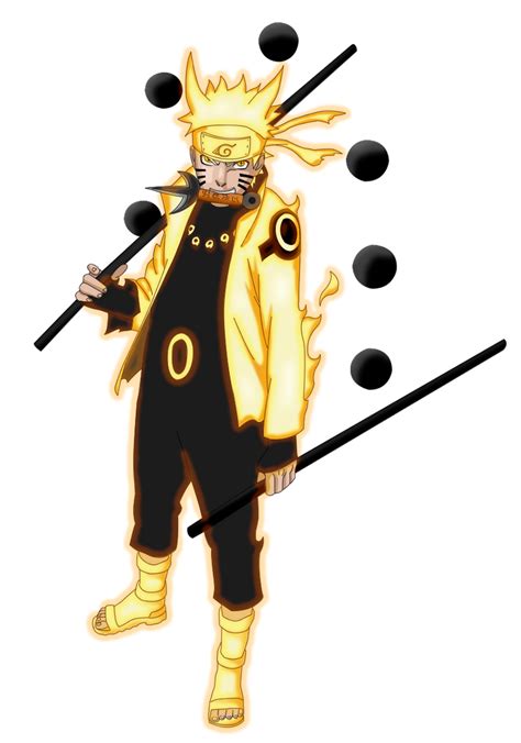 Uzumaki Naruto - Six Paths Sage Mode by RedCZ on DeviantArt
