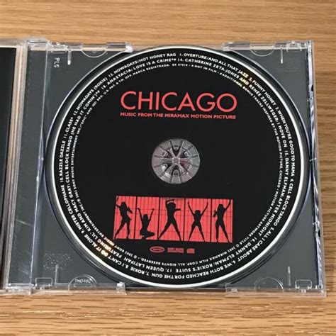 Chicago Motion Picture Soundtrack By Various Artists Cd 2002 Epic