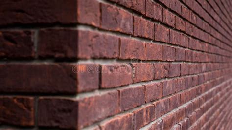 Angle Brick Wall Stock Photo Image Of Textures Orange 81428366